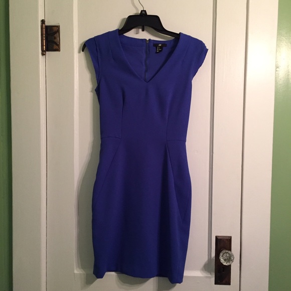 Cobalt blue H & M dress - Size 4