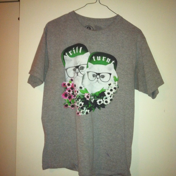 Tshirt - 'Trill' 'Turnt' Cats