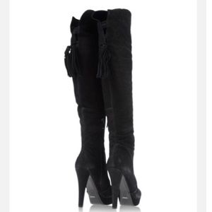 SOLD-Over the knee Schutz boots