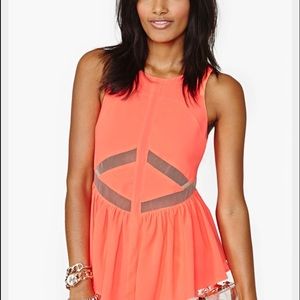 Finders Keepers Bright Side Peplum Top