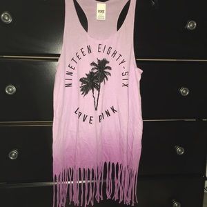 PINK purple tank