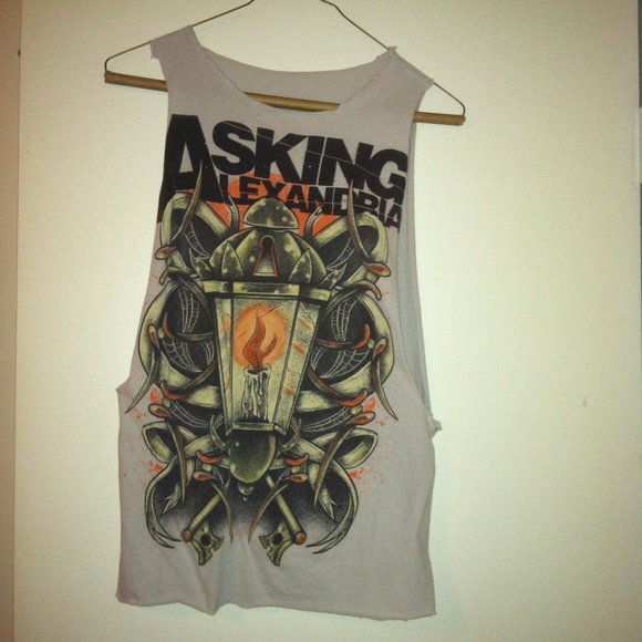 Band Muscle Tee - Asking Alexandria