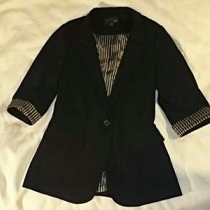 XXI Black Blazer 3/4 Sleeve