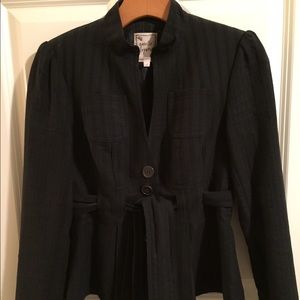 Black fitted blazer