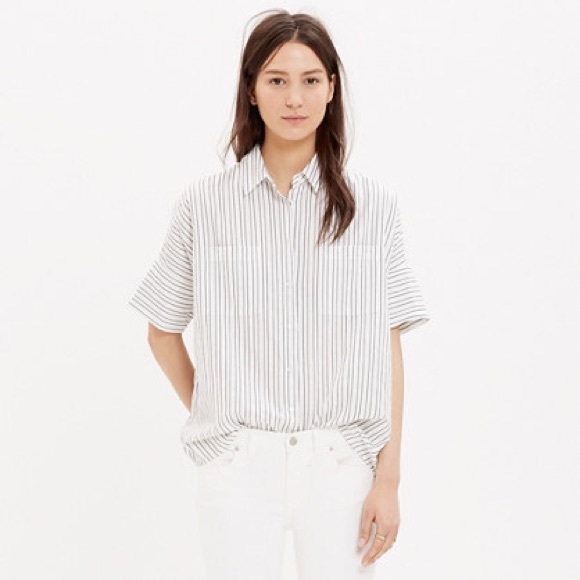 Madewell Striped Courier Shirt