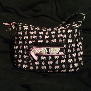 Vera Bradley Pink Elephants paisley purse
