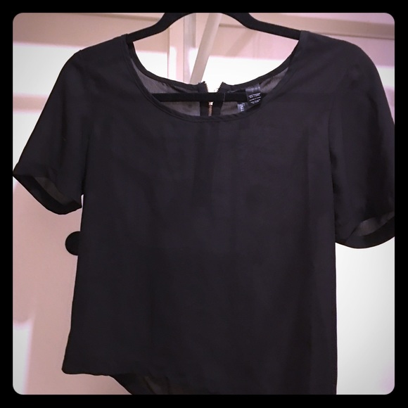 Not-so-basic black t-shirt