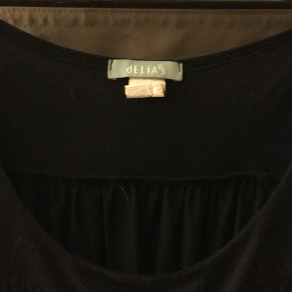 Black Baby Doll Top - Picture 3 of 4