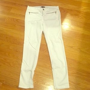 Skinny White Pants