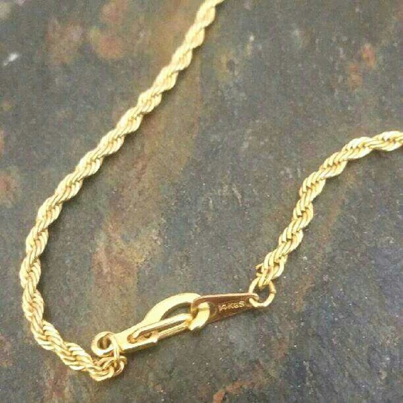 **SALE** 14KGS Gold Rope Chain - Picture 2 of 4