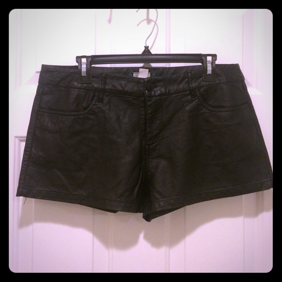 Leather Comfy Shorts