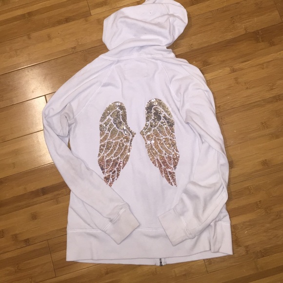 Victoria's Secret super model line hooded zip up