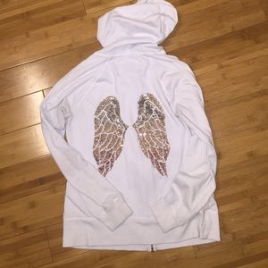 Victoria's Secret super model line hooded zip up