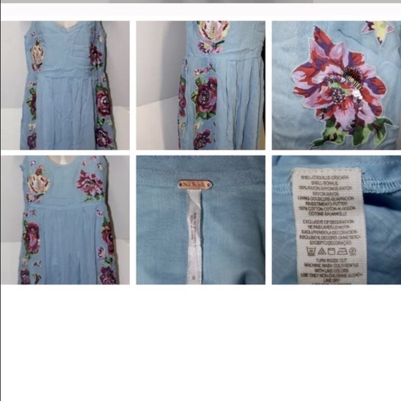 🎀HP🎀 Free People embroidered dress! - Picture 3 of 4