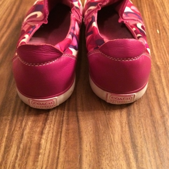 Multi Colored Authentic Coach Slip On Sneaker - image 3