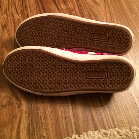 Multi Colored Authentic Coach Slip On Sneaker - image 4