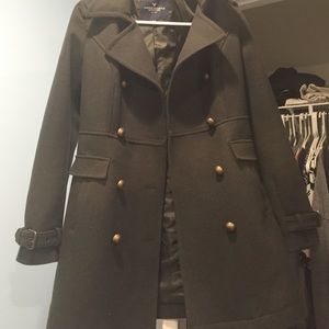 Military pea coat