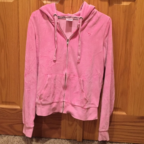 PINK Victoria's Secret Tops - Victoria's Secret PINK Zip Up