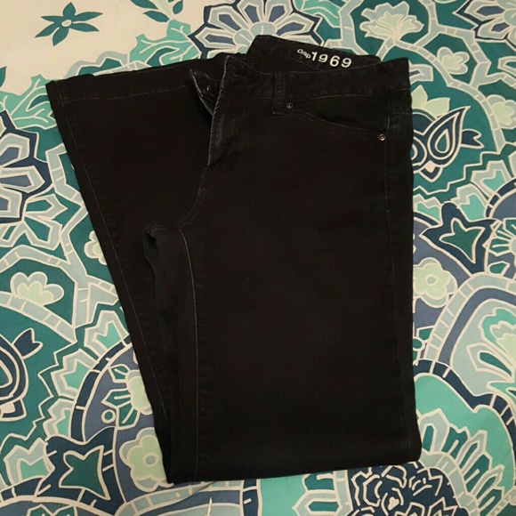 Gap size 30/10 dark blue jeans.