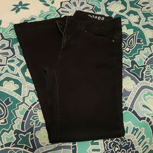 Gap size 30/10 dark blue jeans.