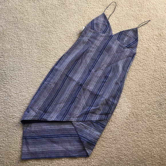 Tribal asymmetrical dress