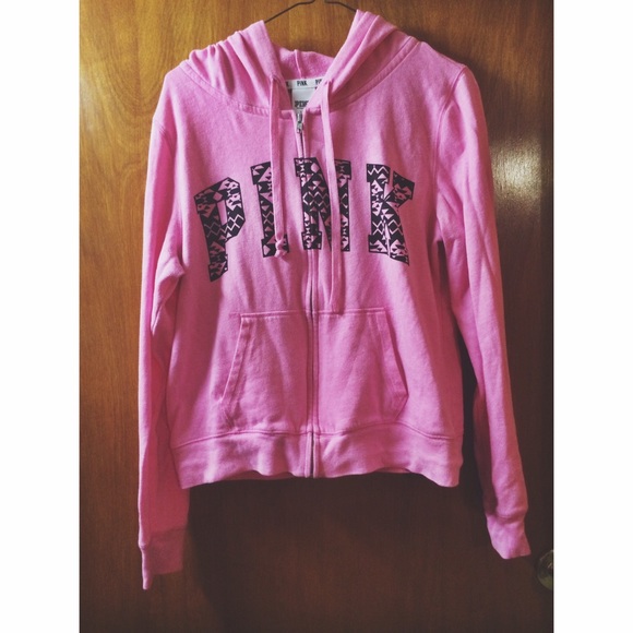 Victoria's Secret Pink zip up hoodie