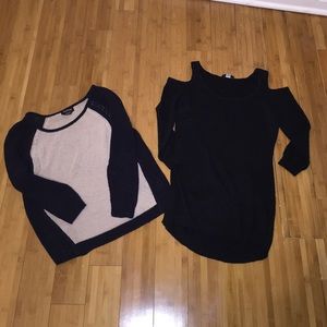 2 bebe tops