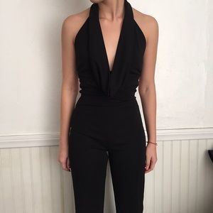 Halter Top One Piece Jumpsuit