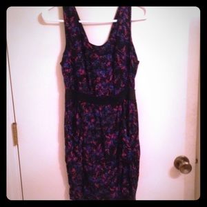 Black Dress With Colored Speckles