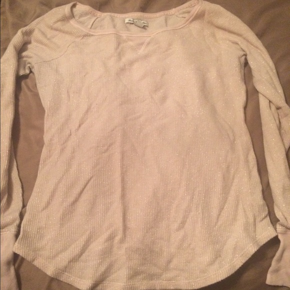 Pink sprinkle thermal shirt