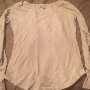 Pink sprinkle thermal shirt