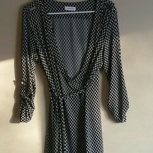 FLASH! Calvin Klein Wrap Dress