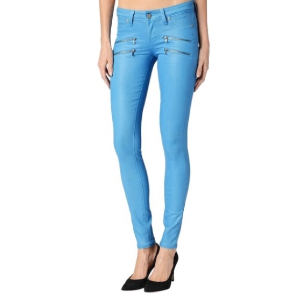 paige edgemont coated jeans
