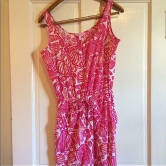 Pink floral Lilly Pulitzer dress