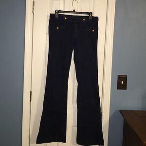 Dark Juicy Couture Wide-Leg Jeans