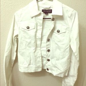 White Jean Jacket