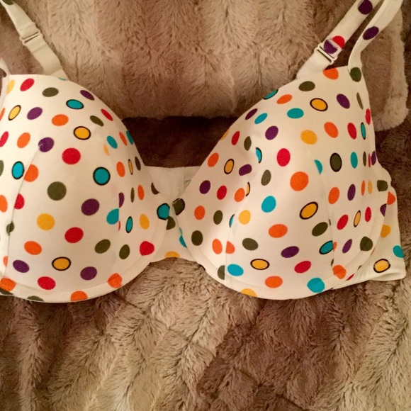 CACIQUE 46 DD Polka Dot Bra