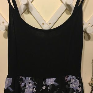 Black Floral Dress