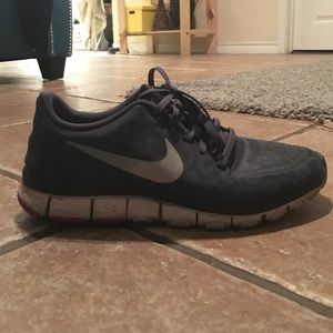 Gray Cheetah Print Nike Free 5.0