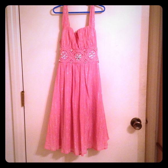 Pink/Silver Dress