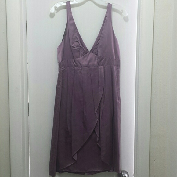 Final price!! Vera Wang Plum silk tulip dress