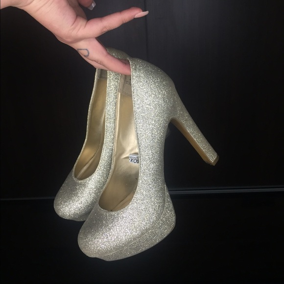 Target Shoes - Glittery heels for a night out