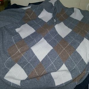 Cashmere!! Half Zip Sweater