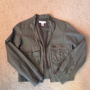 Olive green jacket ❣