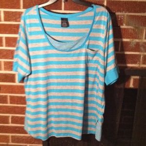 No Blue or Gray Days with this Blue N Gray Shirt