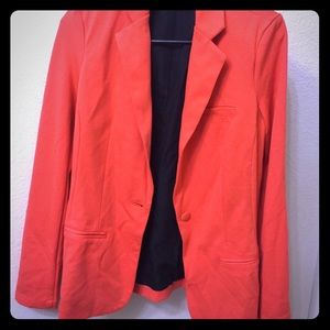 Peachy/orange blazer