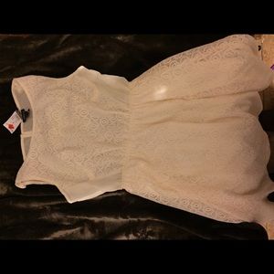 Rue 21 lace high low dress