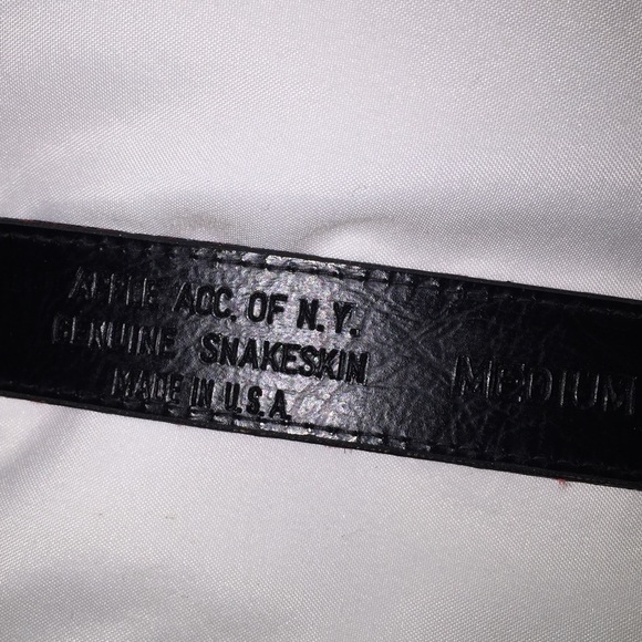 Vintage Snake Skin Belt - Picture 4 of 4