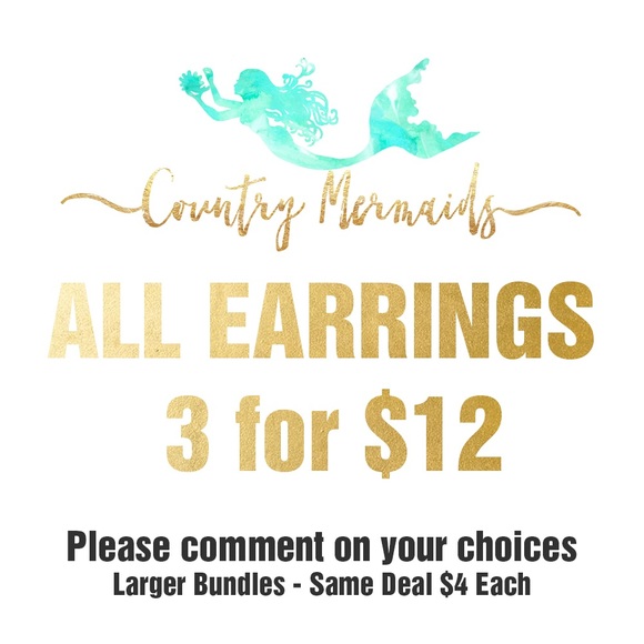 Pastel Pink Rose Earrings - Picture 4 of 4