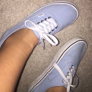 Light Blue Vans